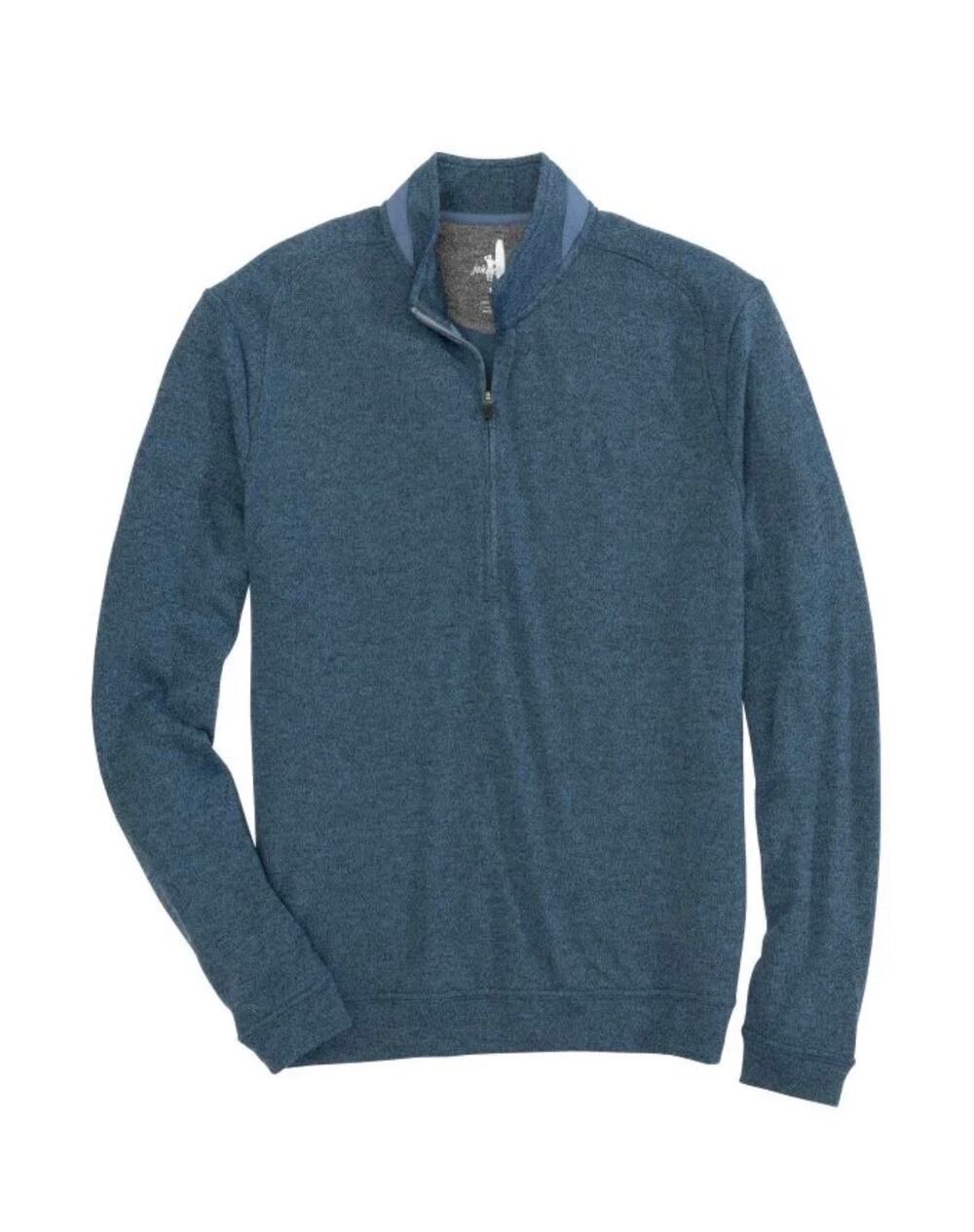 JOHNNIE-O Men's Reflex 1/4 Zip Golf Pullover Sterling Blue JMKO2510